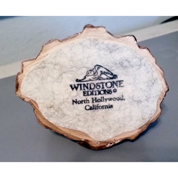 Windstone Editions Hatching Dragon Egg Figurine Peacock Peña 1984 - Picture 8 of 11